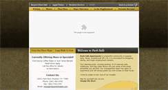 Desktop Screenshot of parkfallsapts.com